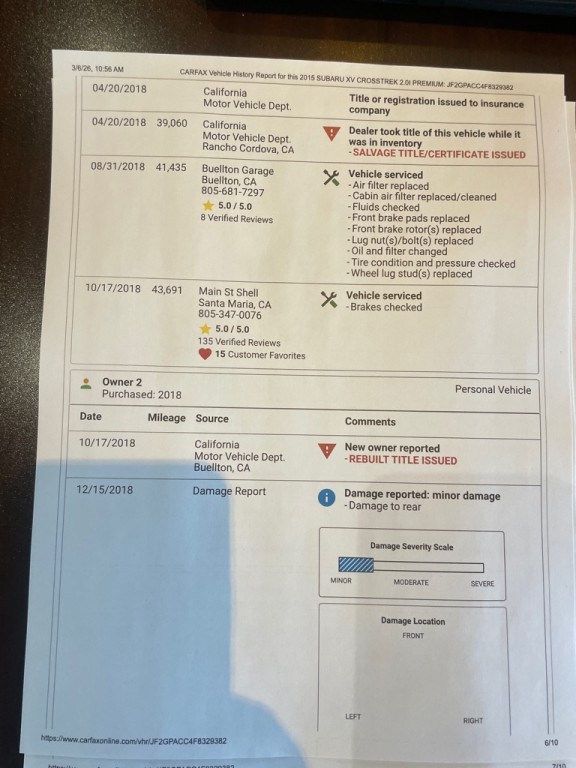 2015 Subaru Crosstrek Image 24