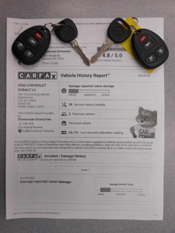 2006 Chevrolet Cobalt Image 22