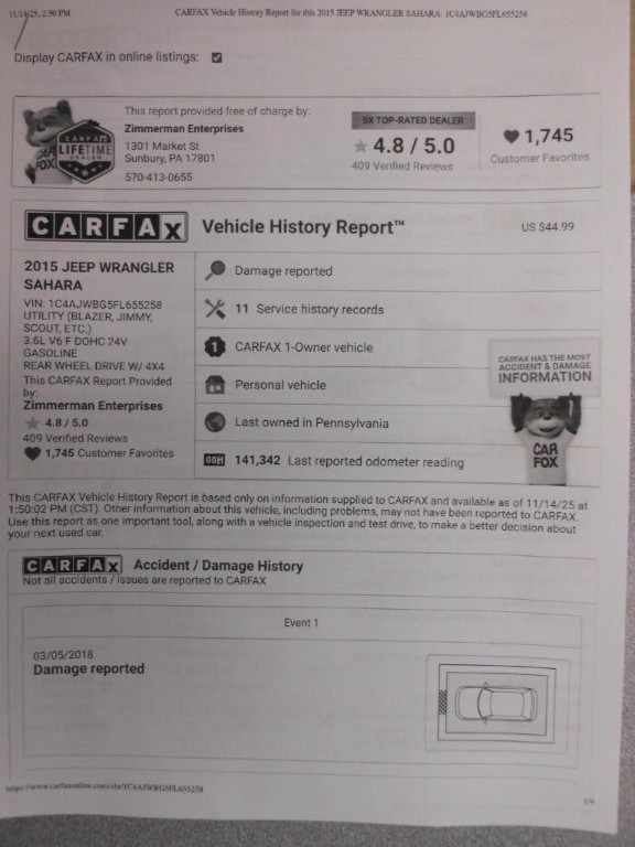 2015 Jeep Wrangler Image 21