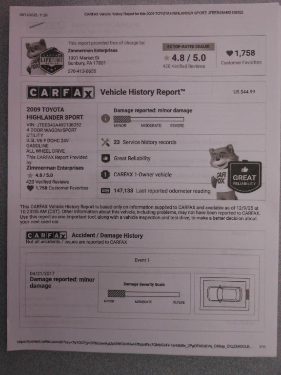 2009 Toyota Highlander Image 28