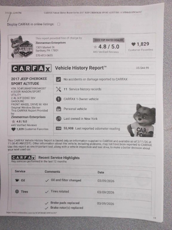 2017 Jeep Cherokee Image 24