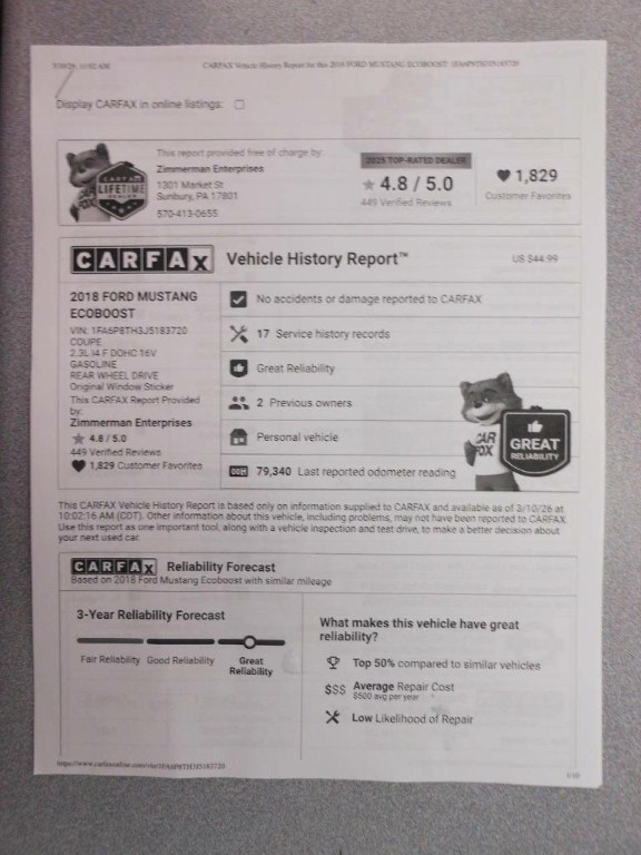 2018 Ford Mustang Image 24