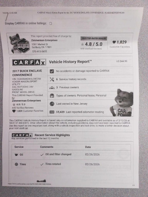 2017 Buick Enclave Image 26