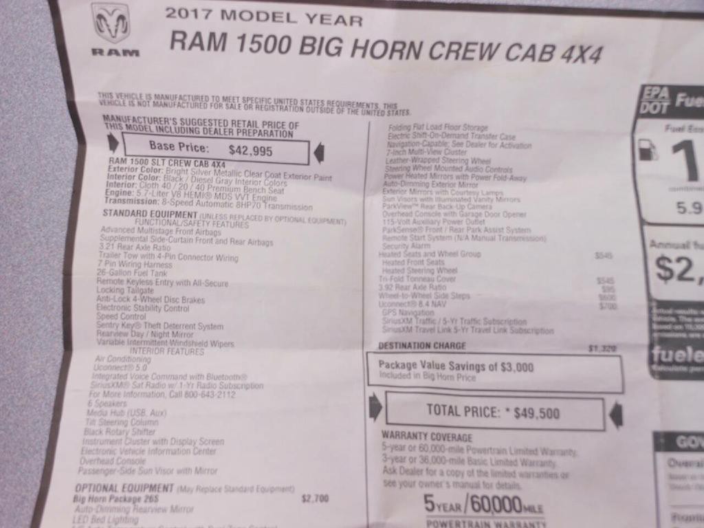 2017 RAM 1500 Image 27