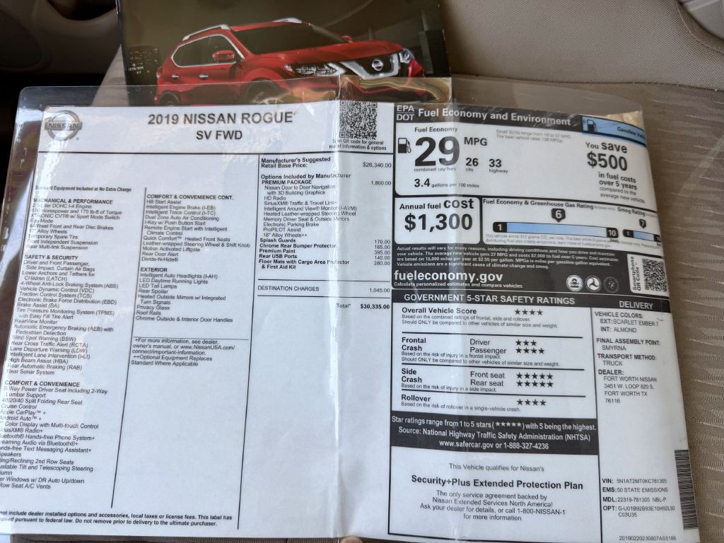 2019 Nissan Rogue Image 18