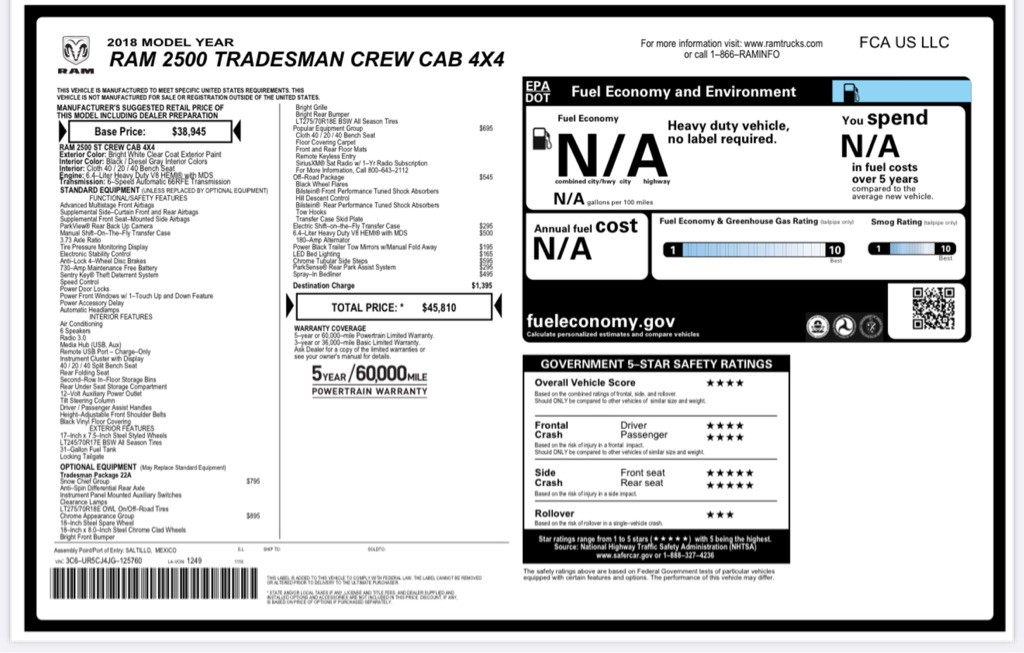 2018 RAM 2500 Image 21