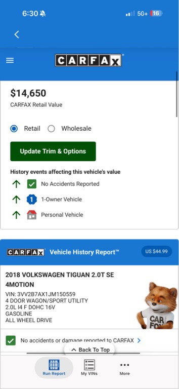 2018 Volkswagen Tiguan Image 12