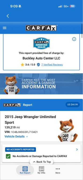 2015 Jeep Wrangler Unlimited Image 19