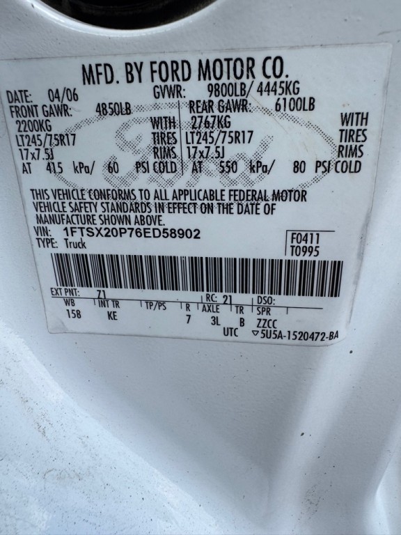 2006 Ford F-250 Image 8