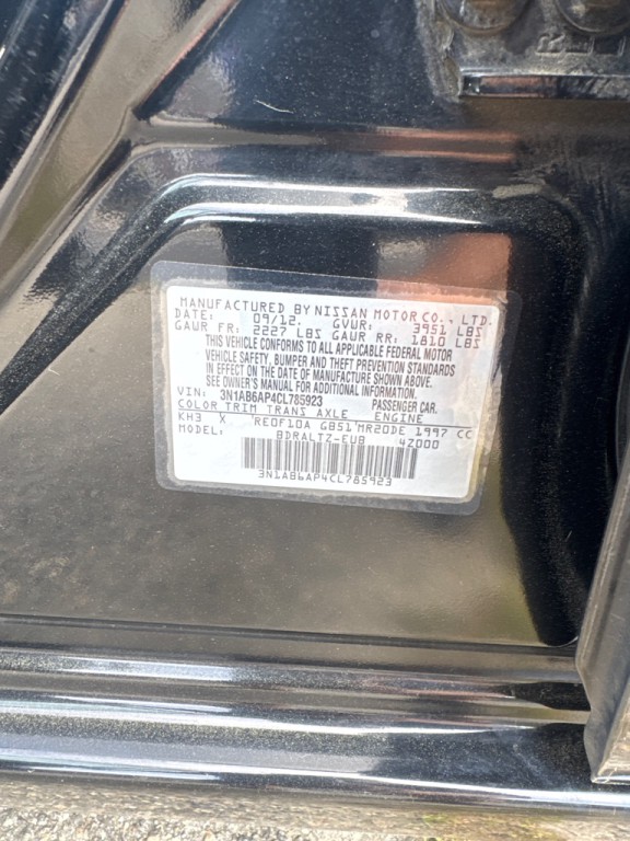 2012 Nissan Sentra Image 11
