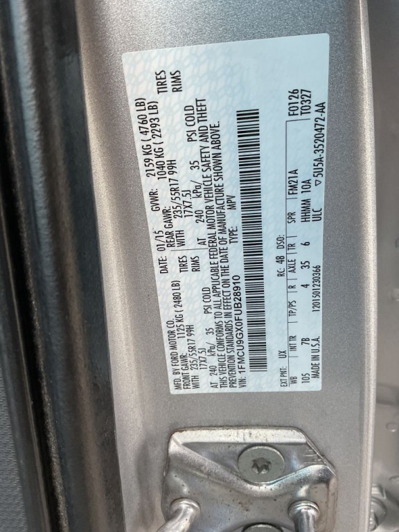 2015 Ford Escape Image 35