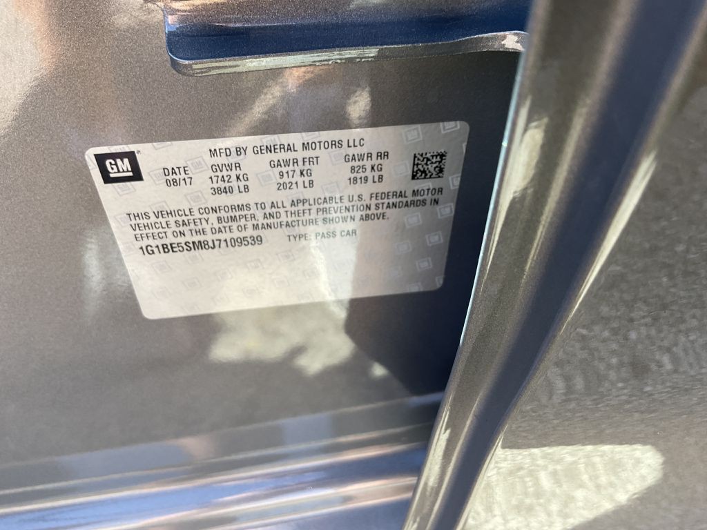 2018 Chevrolet Cruze Image 36