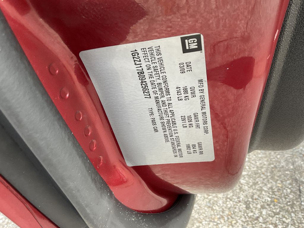 2009 Pontiac G6 Image 28