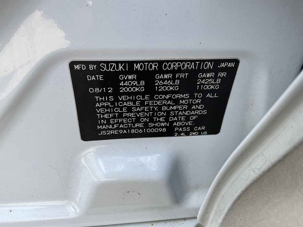 2013 Suzuki Kizashi Image 34