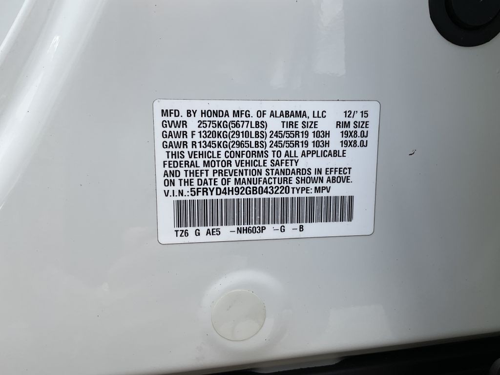 2016 Acura MDX Image 33