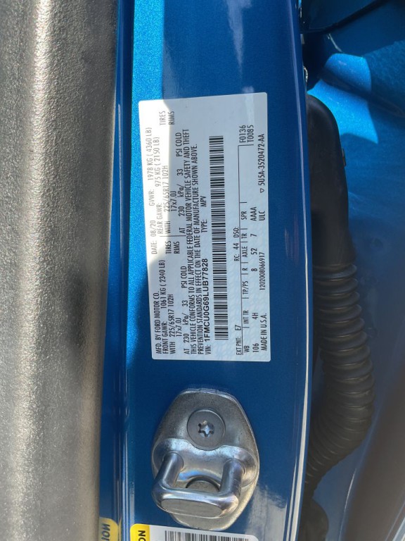 2020 Ford Escape Image 29