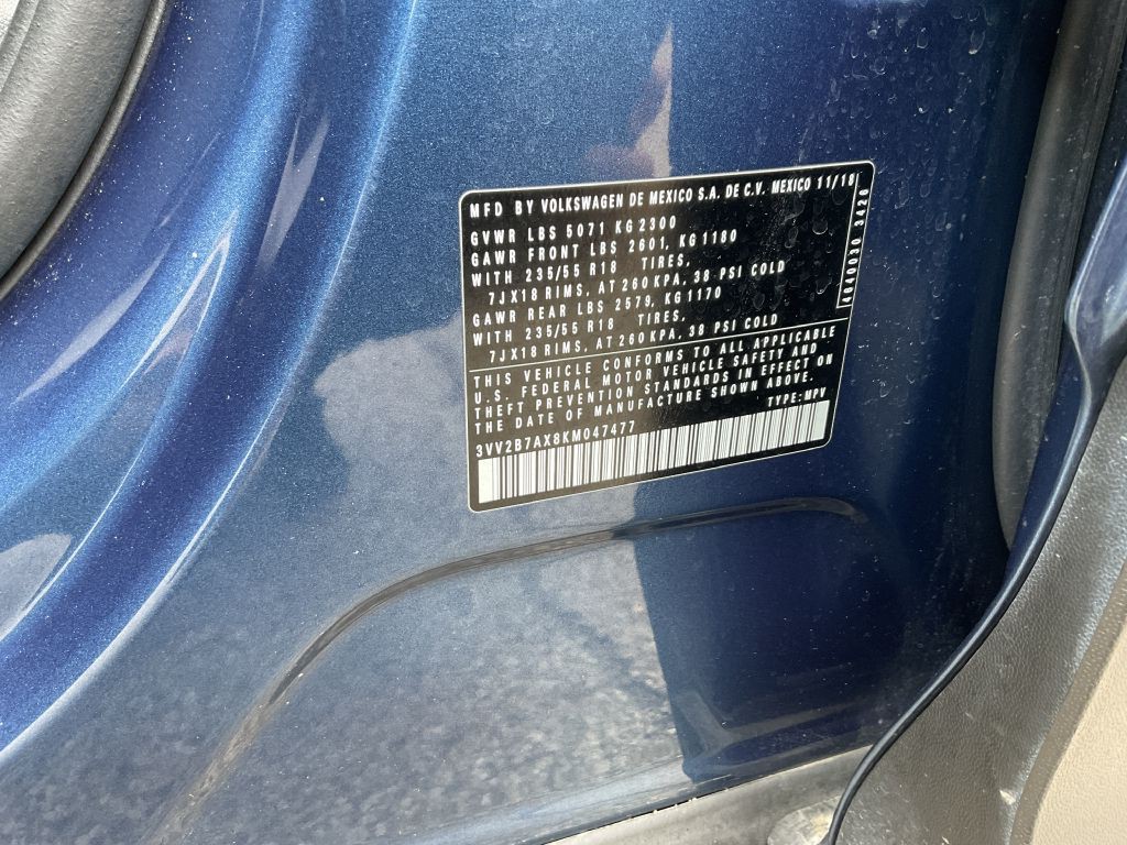 2019 Volkswagen Tiguan Image 29