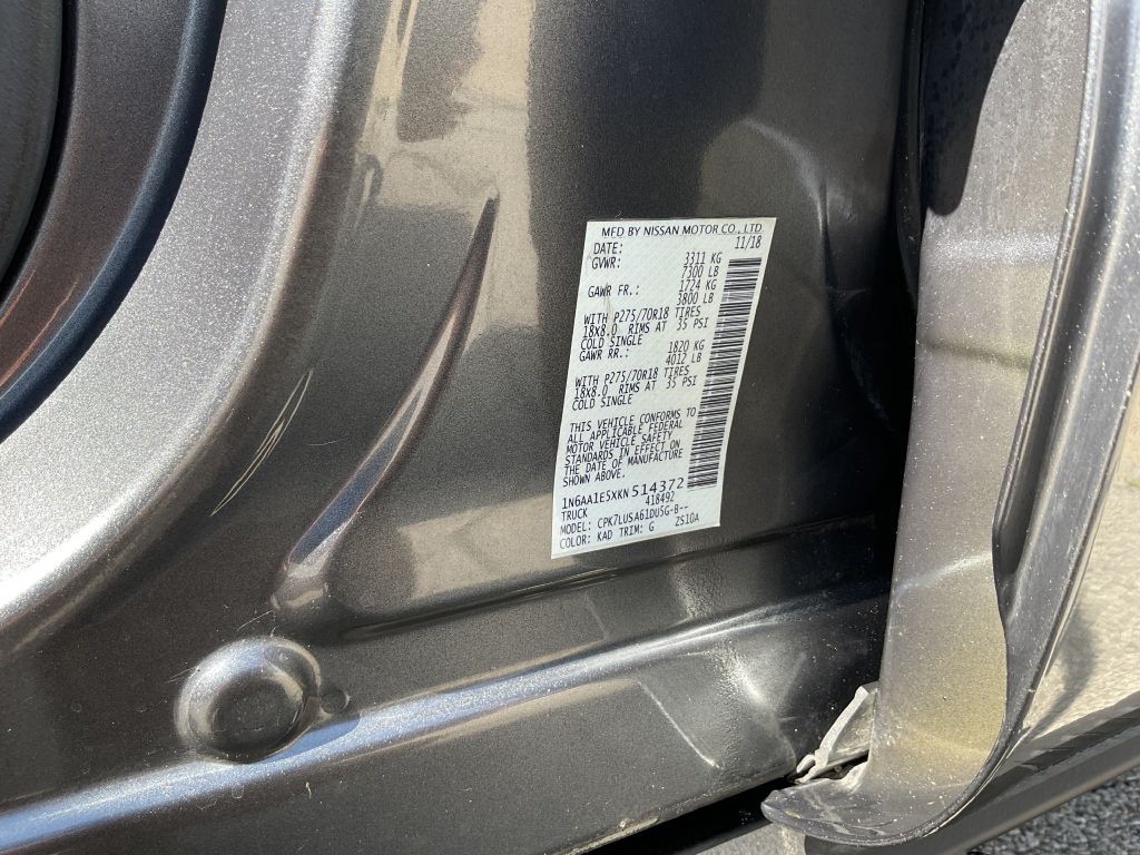 2019 Nissan Titan Image 28