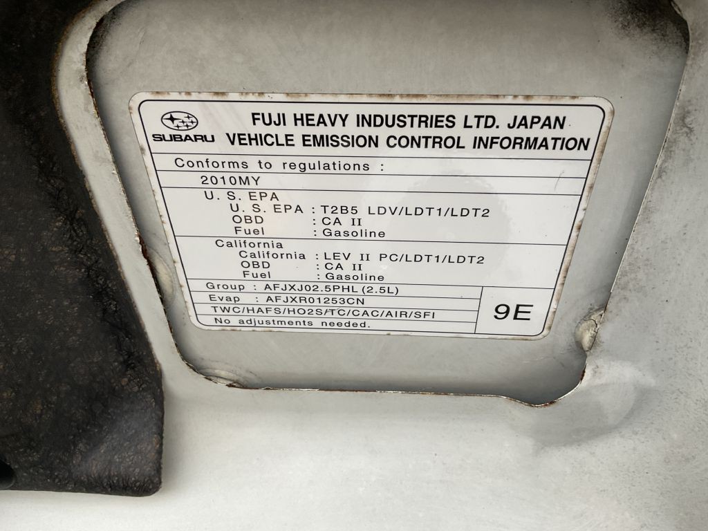 2010 Subaru Impreza Image 41