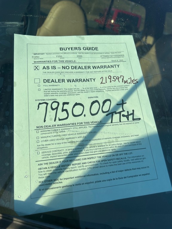 2000 Ford F-250 Image 19