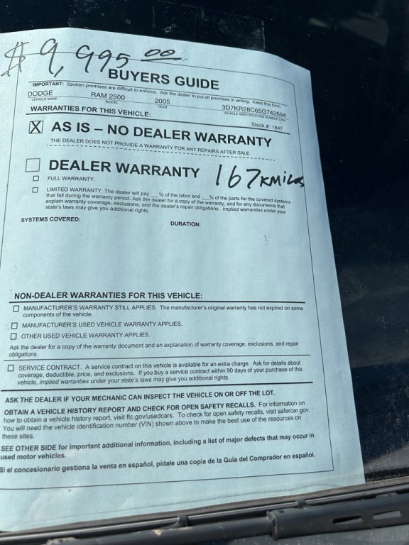 2005 Dodge Ram 2500 Image 14