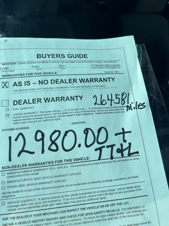 2011 Ford F-350 Image 13