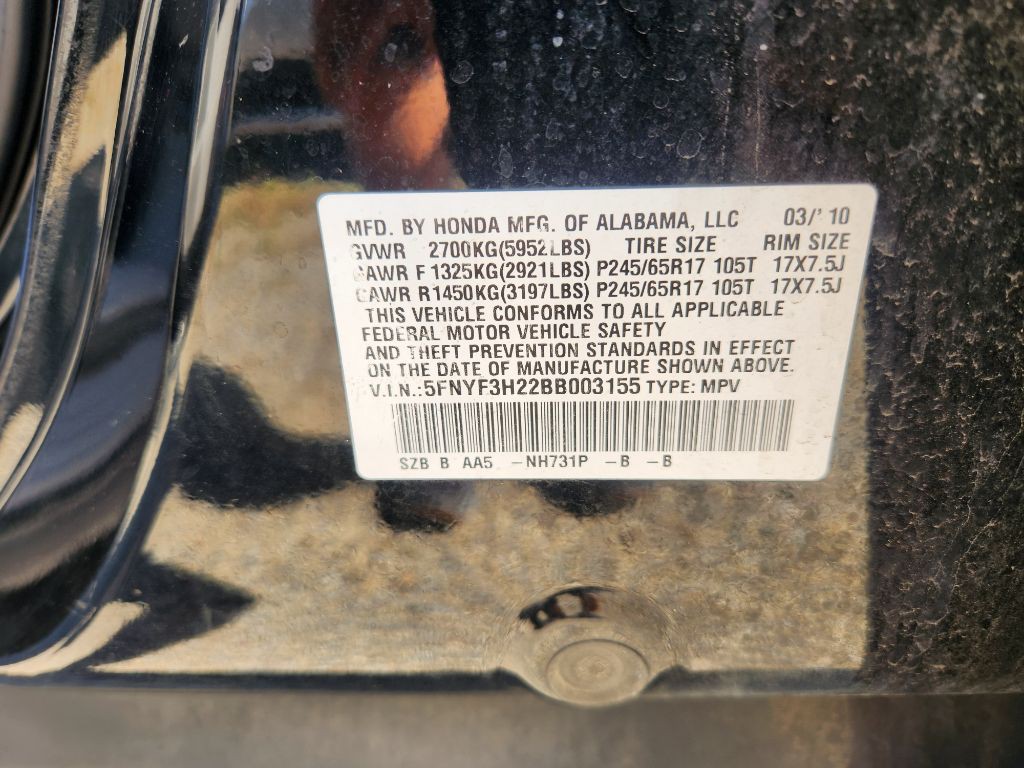 2011 Honda Pilot Image 20
