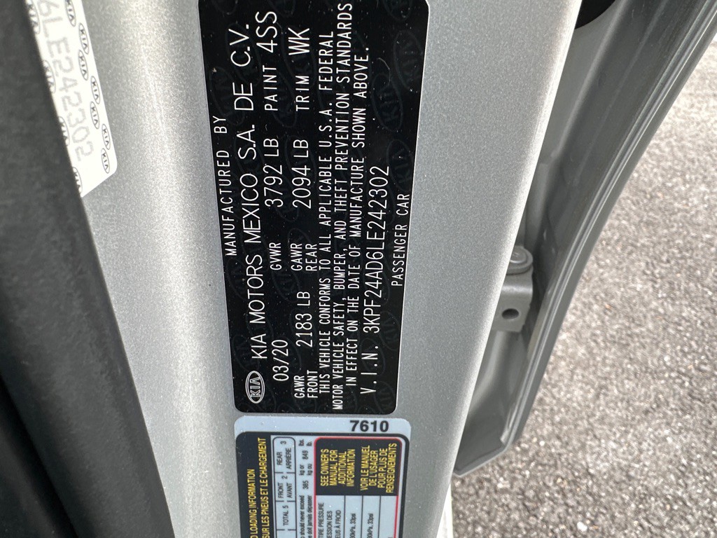 2020 Kia Forte Image 11