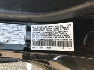 Image for 2003 Honda Civic LX ID: 7087412