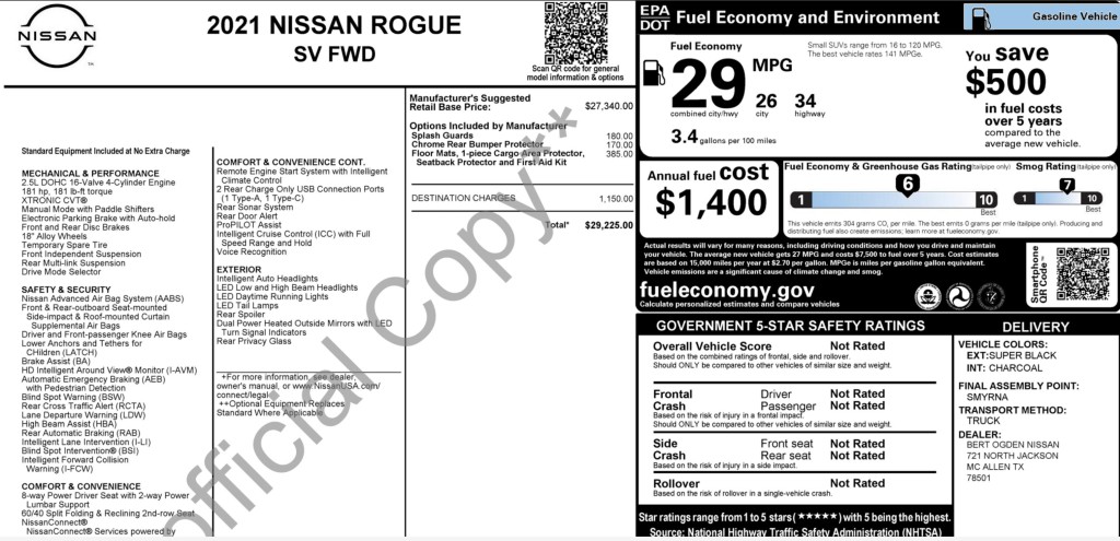 2021 Nissan Rogue Image 12