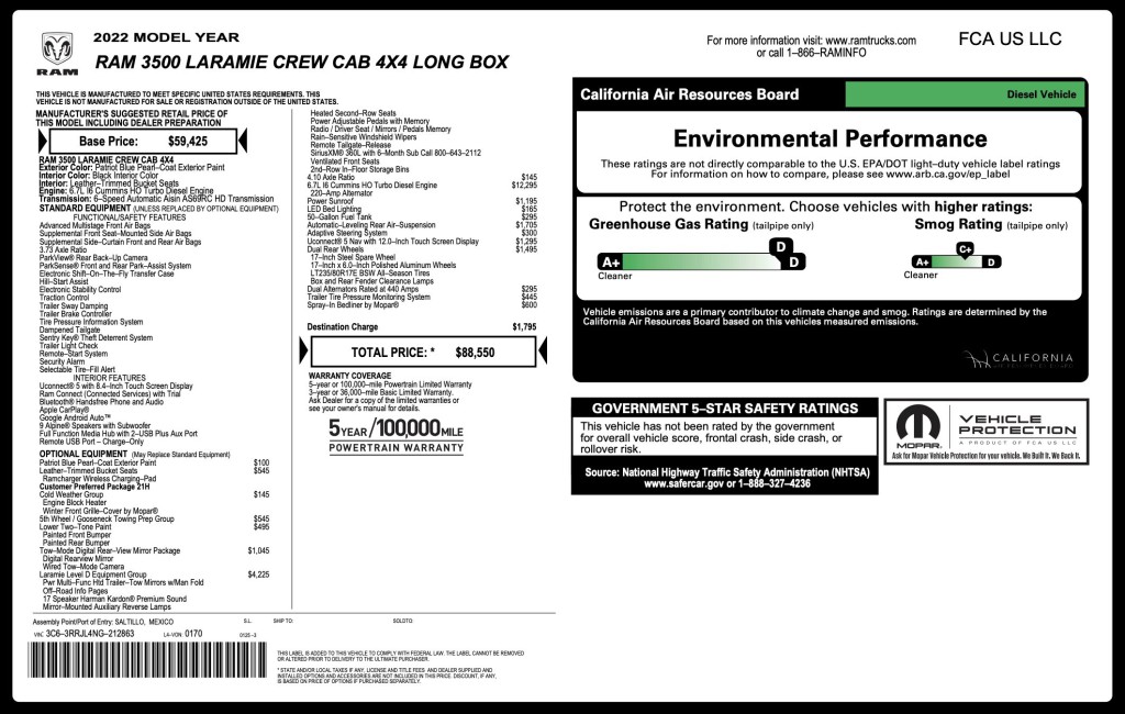 2022 RAM 3500 Image 6