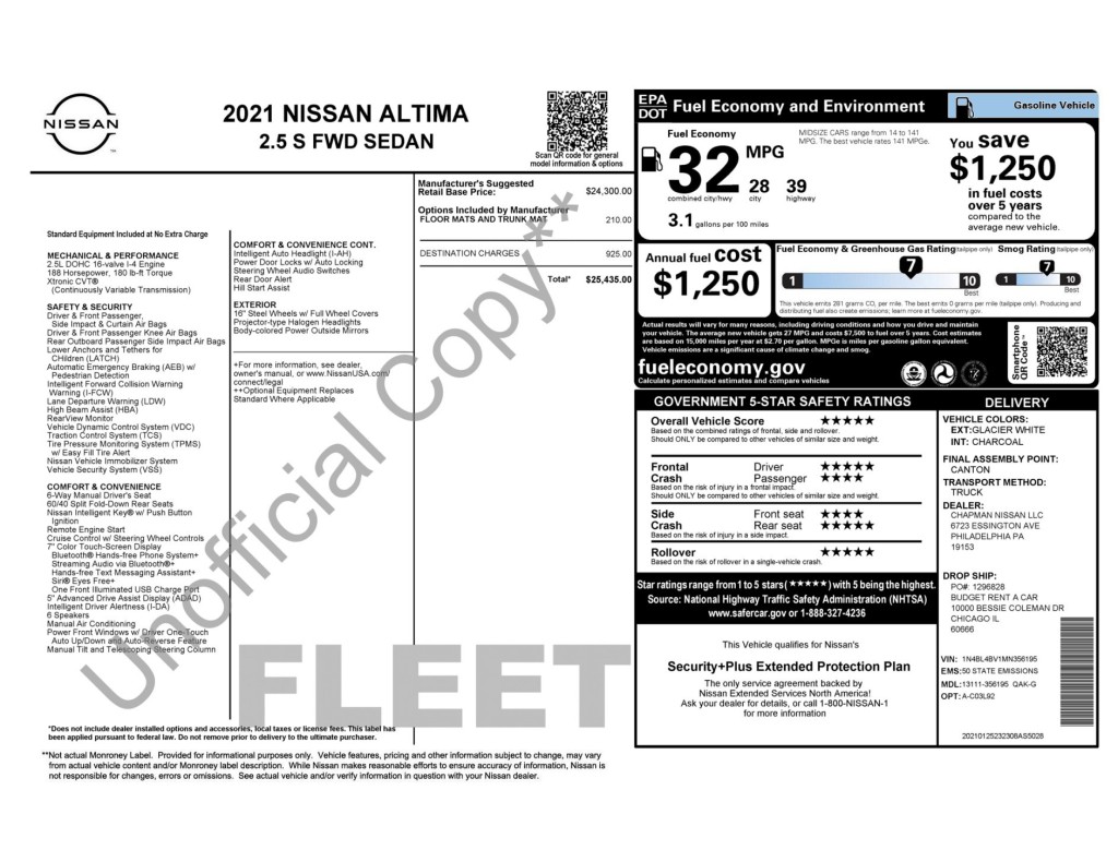 2021 Nissan Altima Image 11