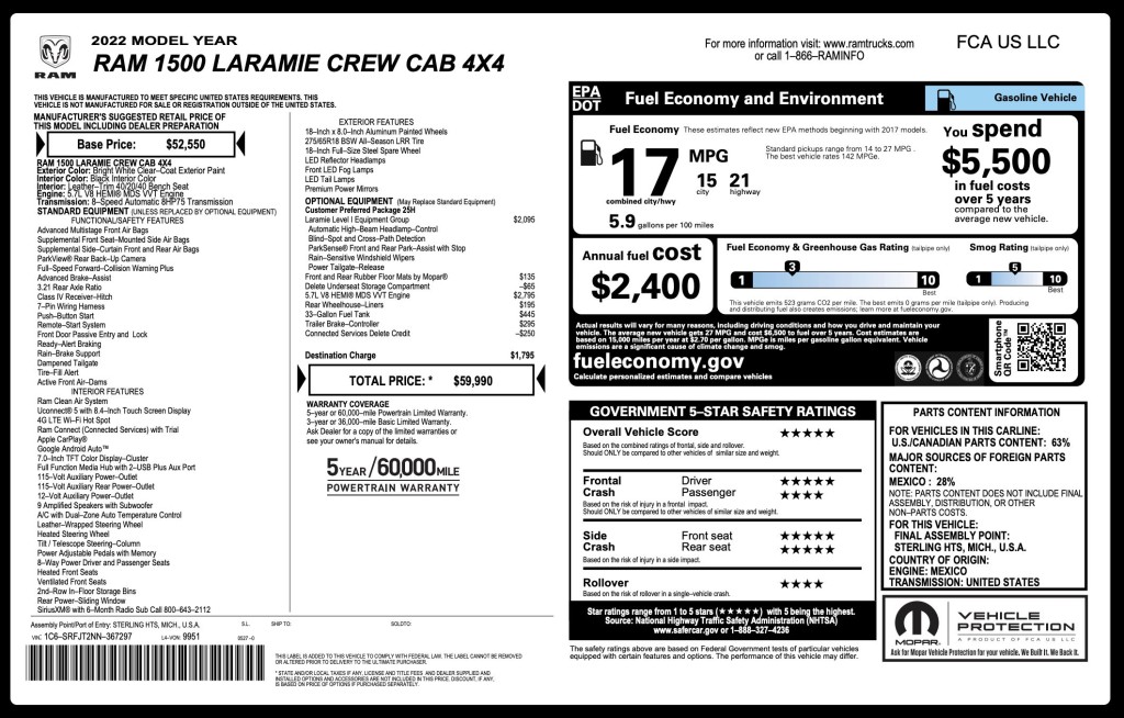 2022 RAM 1500 Image 11