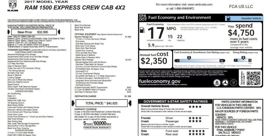 2017 RAM 1500 Image 11