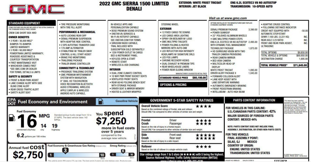 2022 GMC Sierra 1500 Image 13