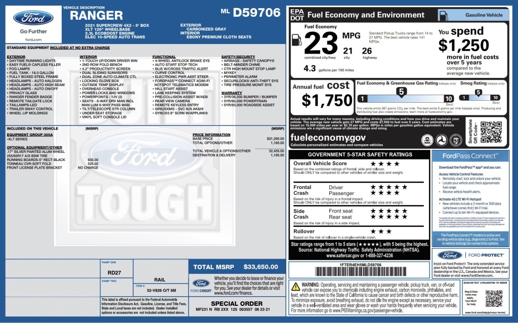 2021 Ford Ranger Image 11