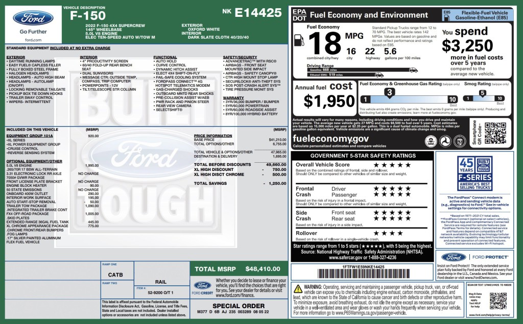 2022 Ford F-150 Image 11
