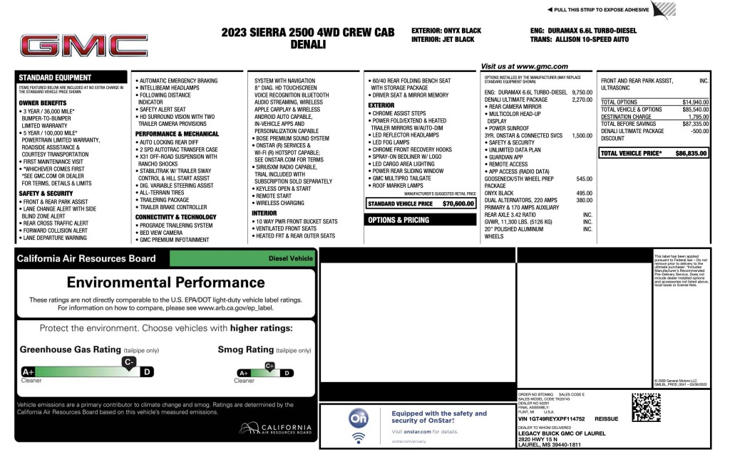 2023 GMC Sierra 2500 Image 3