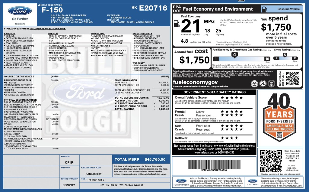 2017 Ford F-150 Image 3