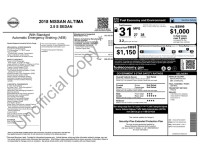 Image for 2018 Nissan Altima 2.5 S ID: 6747108