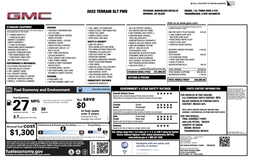 2022 GMC Terrain Image 11