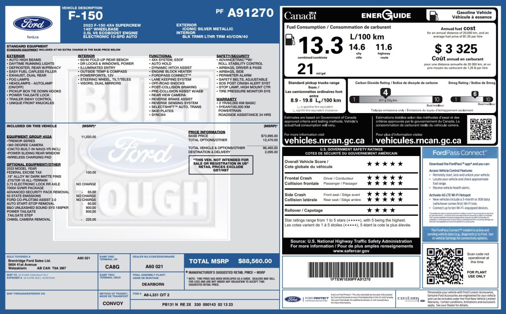 2023 Ford F-150 Image 3