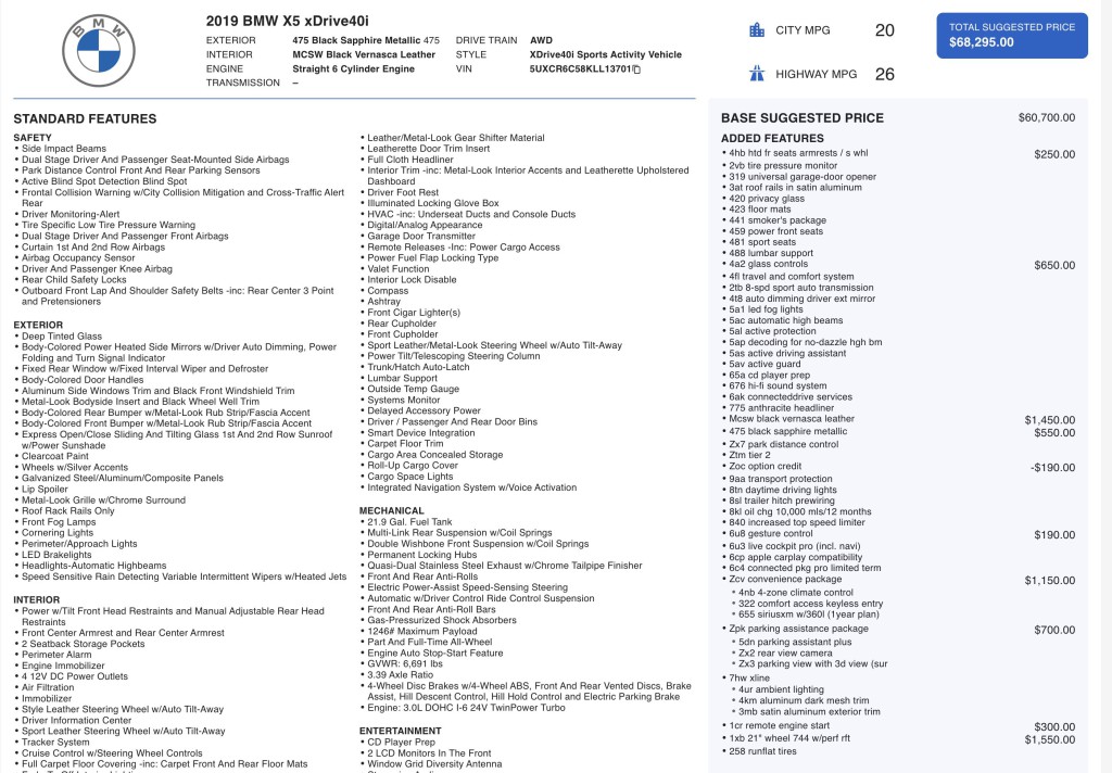 2019 BMW X5 Image 14
