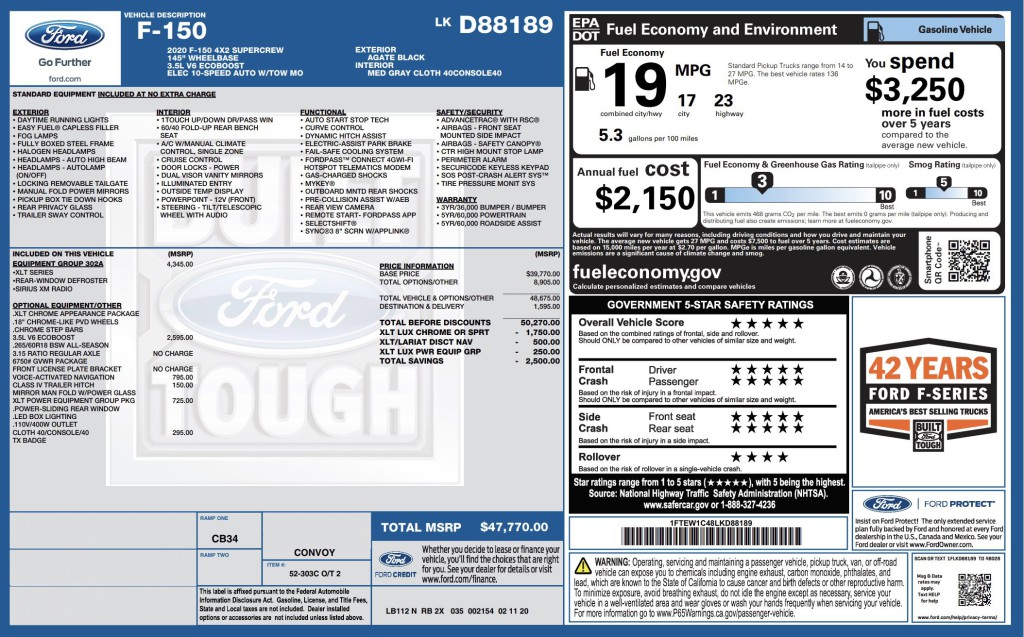 2020 Ford F-150 Image 11