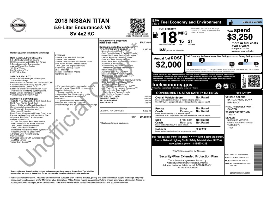2018 Nissan Titan Image 12