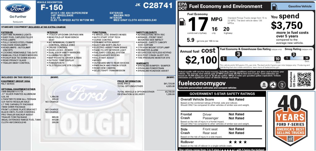 2018 Ford F-150 Image 3