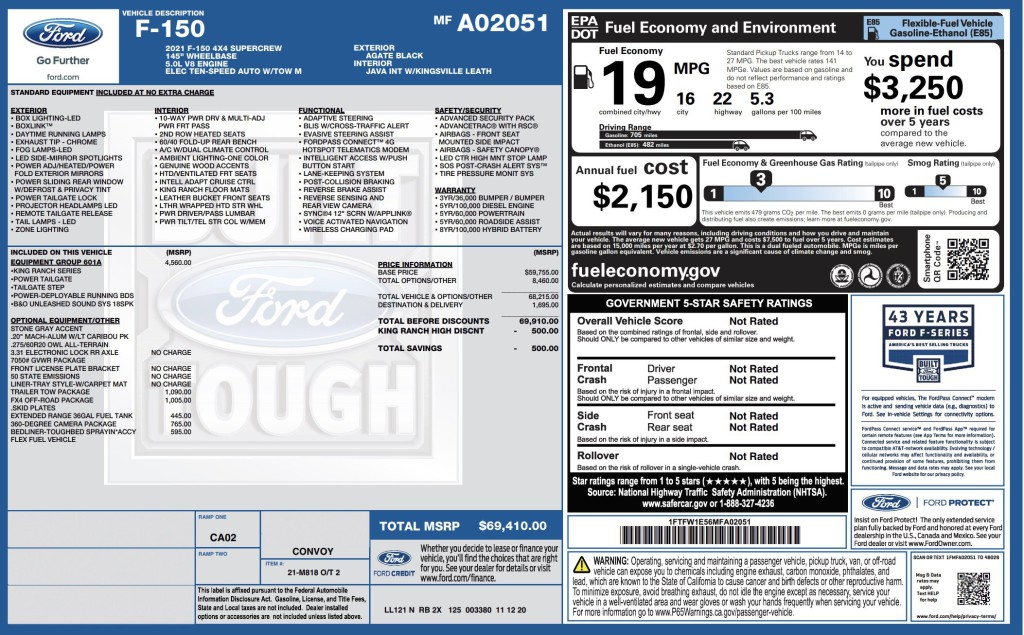 2021 Ford F-150 Image 3