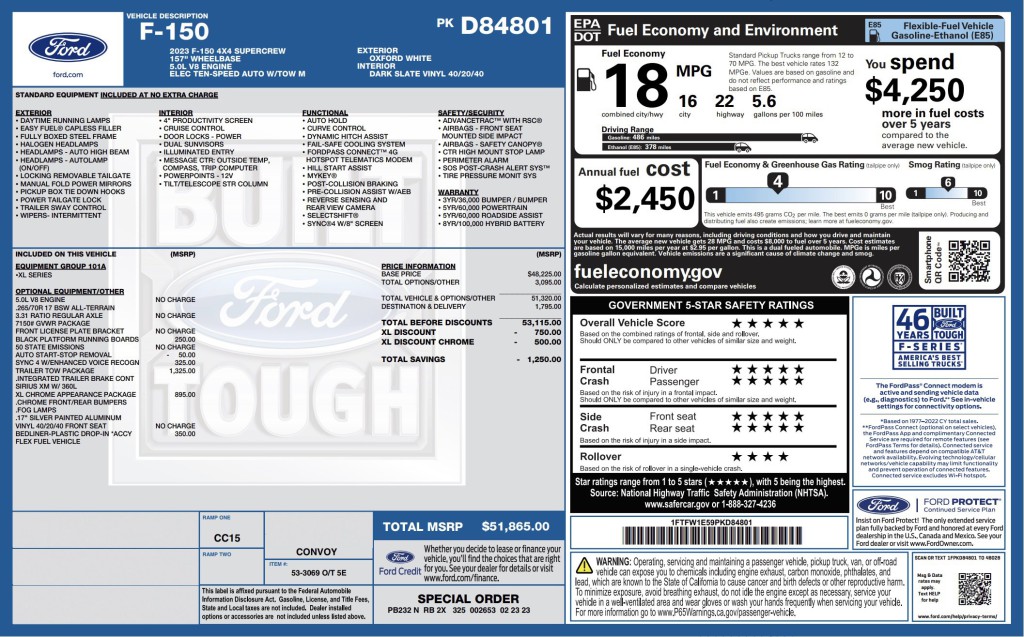 2023 Ford F-150 Image 3