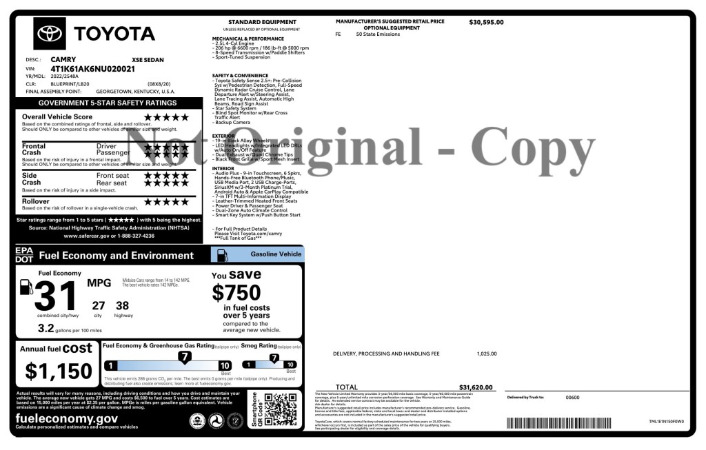 2022 Toyota Camry Image 12