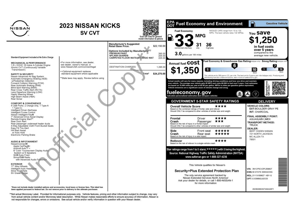 2023 Nissan Kicks Image 11